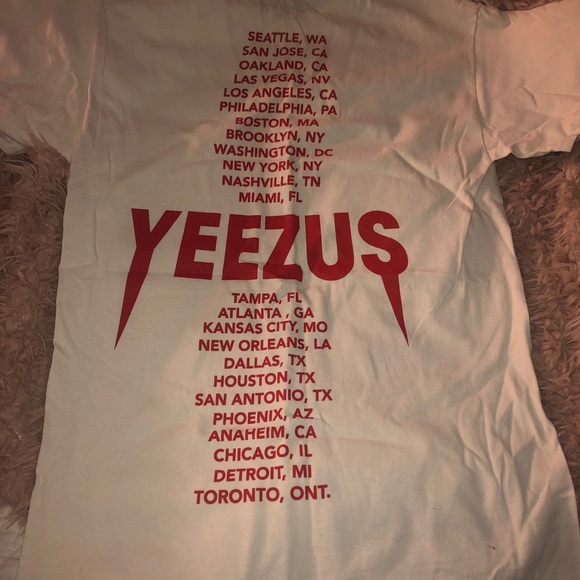 Yeezus Tour Merch Tee - Picture 3 of 5
